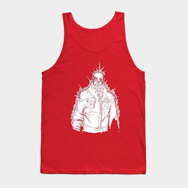 Blaze Tank Top by hh5art